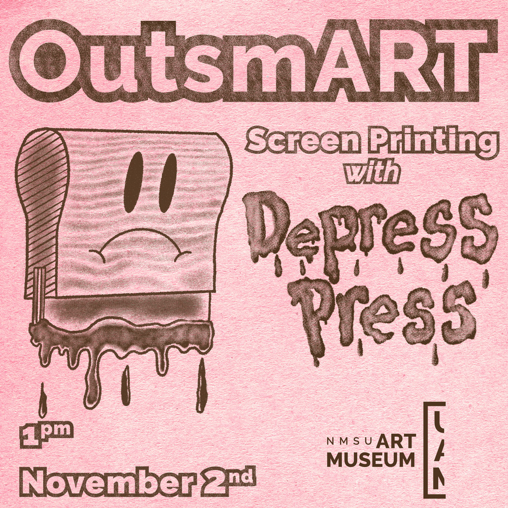 OutsmART: Screen printing with Depress Press